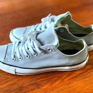 All Star Converse Women's Sneakers  Gray Size 10